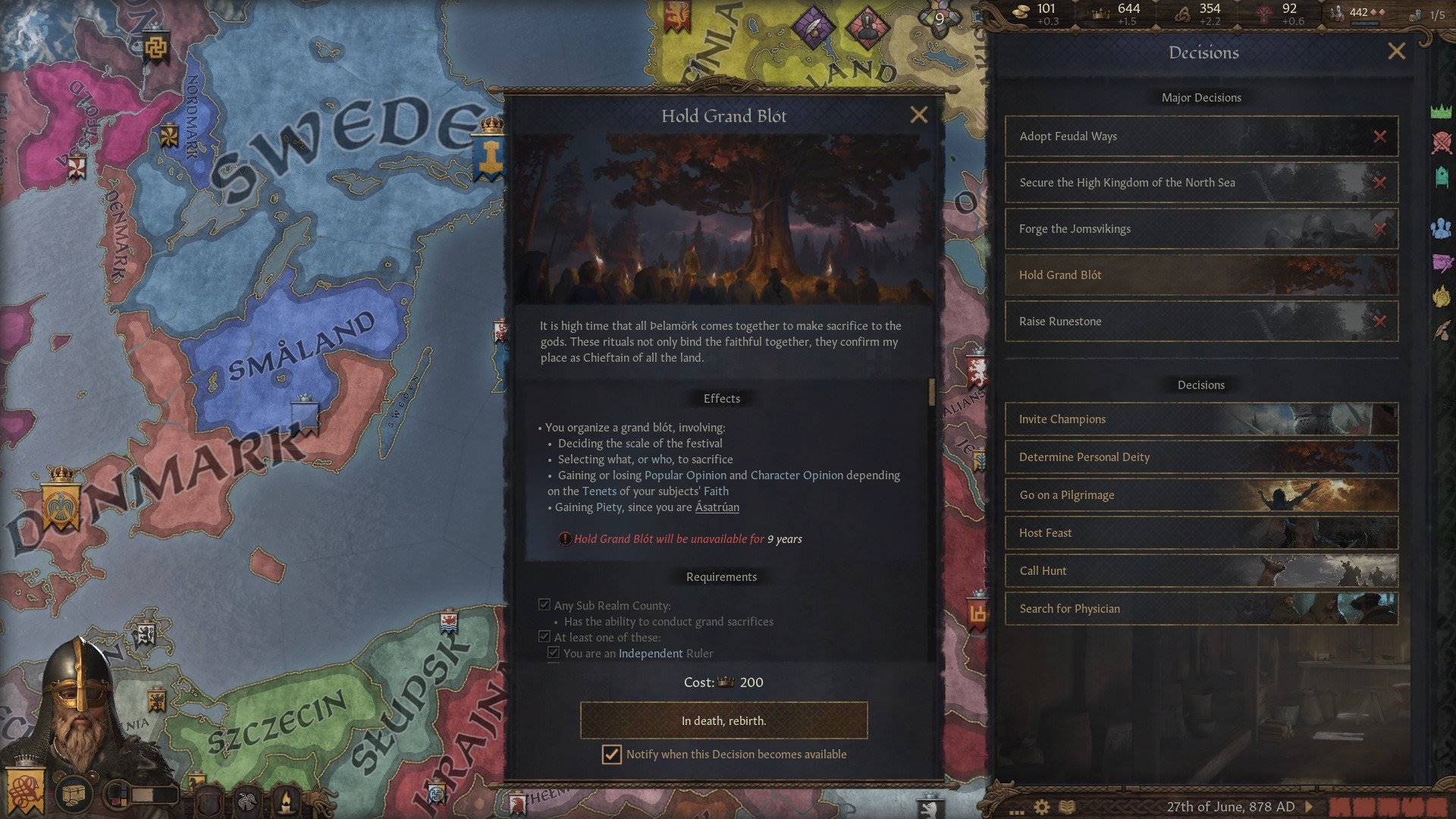 Crusader Kings III Northern Lords elektronická licence