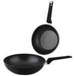 CS Solingen WOK panvica s nepriľnavým povrchom sada 2 MONHEIM, 24/28 cm