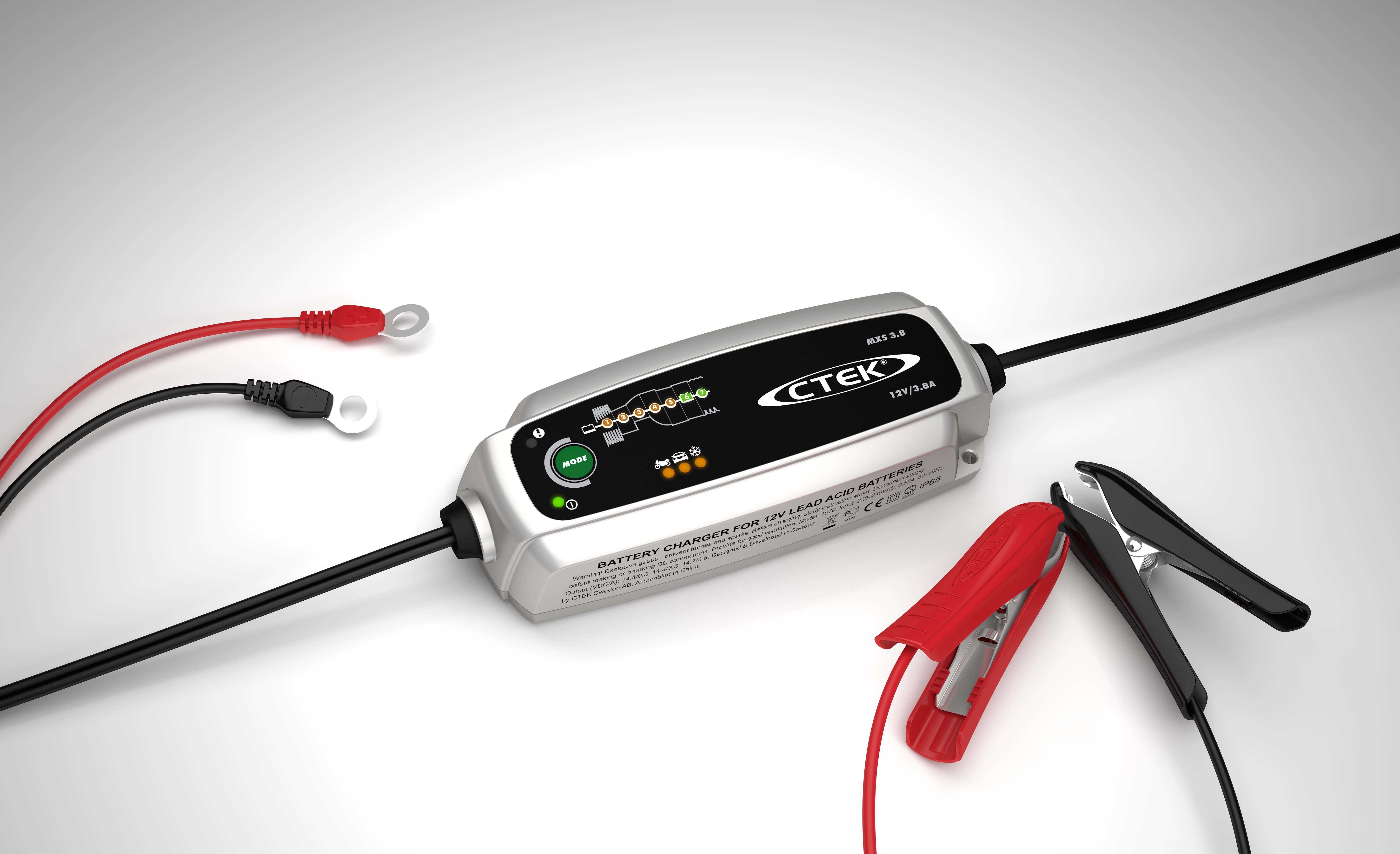 CTEK Nabíječka autobaterií CTEK MXS 3.8 12 V, 3,8 A