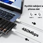 Cubenest Braided cable USB-C 4-pack Mixed colors