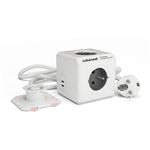 Cubenest PowerCube Extended USB C+C PD 35 W 1,5 m - sivá
