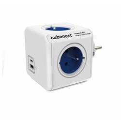Cubenest PowerCube Original USB A+C PD 20 W - modrá