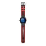 Cubenest Premium Silicone Garmin QuickFit Band BLACK/RED 22mm