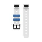 Cubenest Premium Silicone Garmin QuickFit Band WHITE/BLUE 26mm