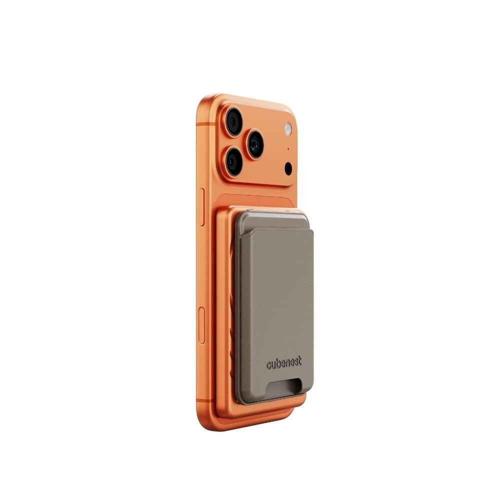 Cubenest Qi2 Magnetická bezdrátová powerbanka SlimDual 5000 mAh SQ1B3D - oranžová