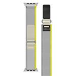 Cubenest Řemínek na Apple Watch Trail Loop BEIGE with yellow/white (42-49mm)