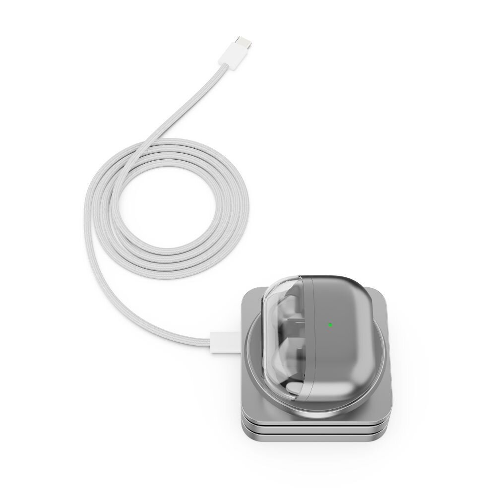 Cubenest SQS312 Fold Pro Qi2 3v1 magnetická nabíjačka pre Samsung sivá