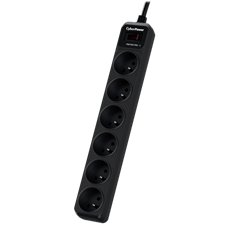 CyberPower Surge Buster™ 6 zásuviek, 1.8m B0620SC0-FR