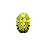 Cyklistická helma MET CROSSOVER lime žlutá metalická - 60/64