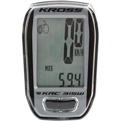 Cyklopočítač KRC 315W - bezdrátový,černý
