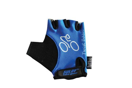 Cyklorukavice SULOV  TWIST BASIC modré-S