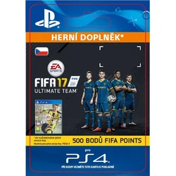 CZ PS4 - 500 FIFA 17 Points Pack elektronická licence