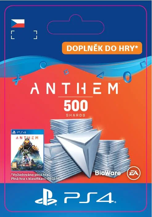 CZ PS4 - Anthem™ 500 Shards Pack elektronická licence