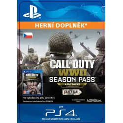 CZ PS4 - Call of Duty®: WWII - Season Pass (Av. 03.11.17) elektronická licence