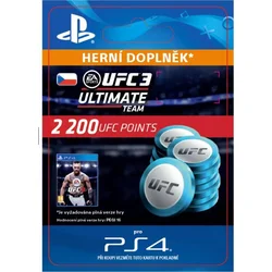 CZ PS4 - EA SPORTS™ UFC® 3 - 2200 UFC POINTS elektronická licence