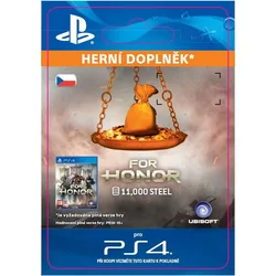 CZ PS4 - FOR HONOR 11 000 STEEL Credits Pack elektronická licence