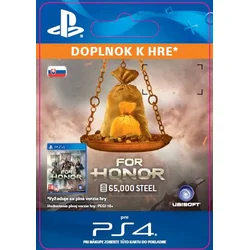 CZ PS4 - FOR HONOR™ 25 000 STEEL Credits Pack elektronická licence