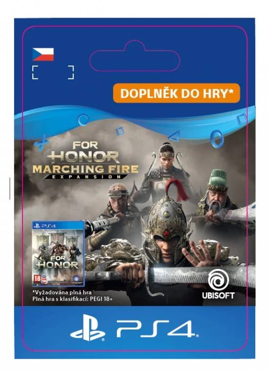 CZ PS4 - For Honor Marching Fire Expansion elektronická licence