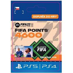 CZ PS4 - FUT 22 – FIFA Points 4600 elektronická licence