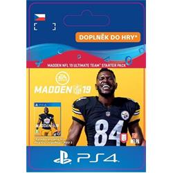 CZ PS4 - Madden NFL 19 Ultimate Team Starter Pack elektronická licence