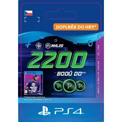 CZ PS4 - NHL 20 - 2200 Points Pack elektronická licence