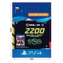 CZ PS4 - NHL 21 – 2200 Points Pack elektronická licence