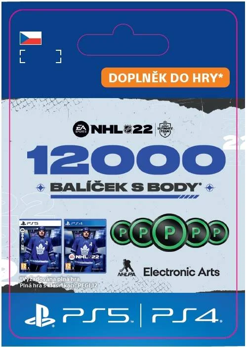 CZ PS4 - NHL® 22 12000 Points Pack elektronická licence