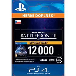 CZ PS4 - STAR WARS™ Battlefront™ II: 12000 Crystals (Av. 14.11.2017) elektronická licence