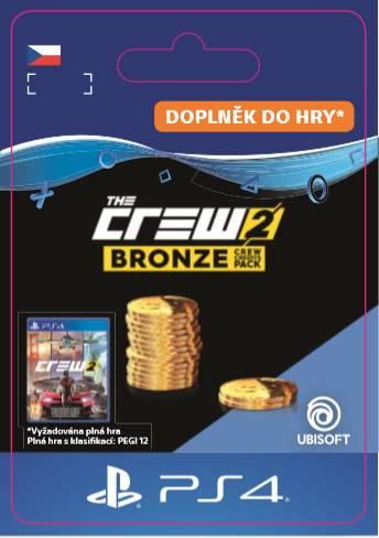 CZ PS4 - The Crew 2 Bronze Crew Credits Pack elektronická licence