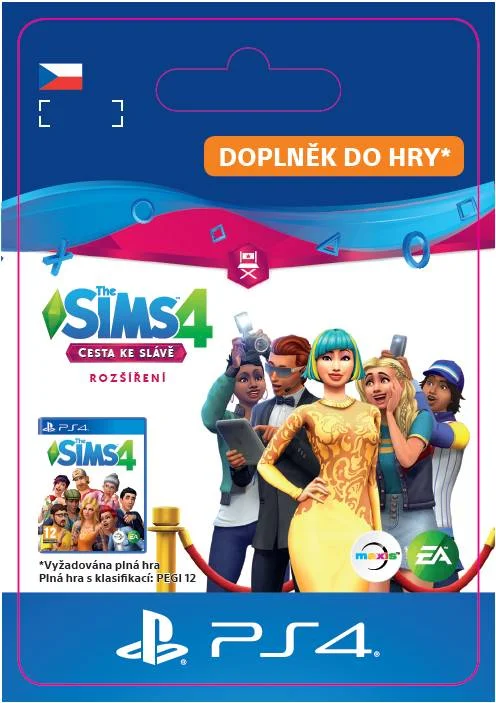 CZ PS4 - The Sims™ 4 Get Famous elektronická licence