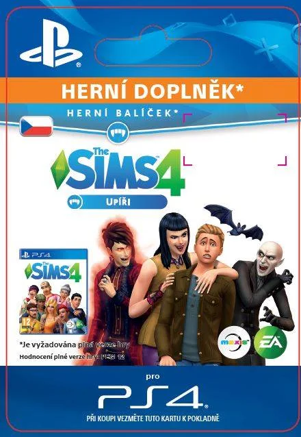 CZ PS4 - The Sims™ 4 Vampires elektronická licence