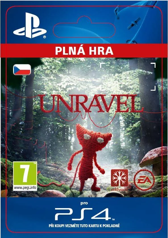 CZ PS4 - Unravel elektronická licence