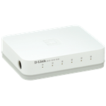 D-Link GO-SW-5G, 5 port Gigabit Switch, Desktop, 5xGLAN, Unmanaged