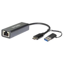 D-Link USB-C/USB na 2.5G Ethernet Adapter LAN (DUB-2315)