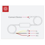 DAHUA autonabíječka pro autokamery S6 a S8/ 5V/ 2,5A/ mini USB