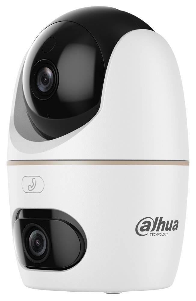DAHUA IP kamera H3D-3F/ duální/ vnitřní/ Wi-Fi/ 3 + 3 Mpix/ objektiv 3,6mm/ H.265/ IR až 30m/ CZ app