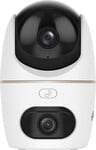 DAHUA IP kamera H5D-5F/ duálna/ vnútorná/ Wi-Fi/ 5 + 5 Mpix/ 3,6 mm objektív/ H.265/ IR do 30 m/ CZ aplikácia