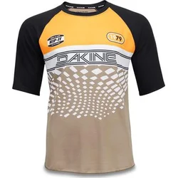 Dakine Dropout S/S jersey - Golden glow/stingray - M