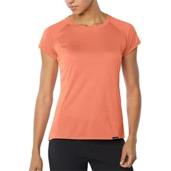 DAKINE FAYE S/S Jersey - Papaya - vel. M