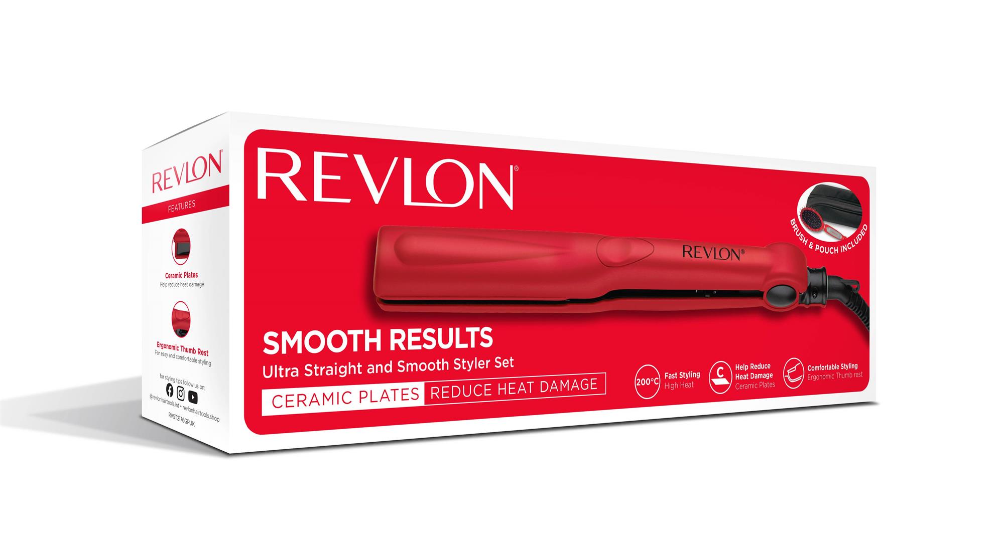 Darčeková súprava Revlon RVST2176GPE Ultra Straight & Smooth Styler