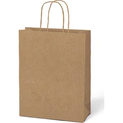Darčeková taška T 5 kraft 260x320x100 natur