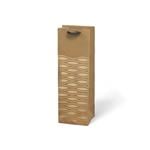 Darčeková taška T12 kraft mix č. 76 (125x350x90)