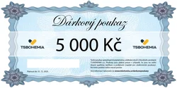 Darčekový poukaz T.S.BOHEMIA 5000 CZK