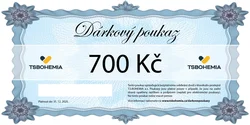 Darčekový poukaz T.S.BOHEMIA 700 CZK
