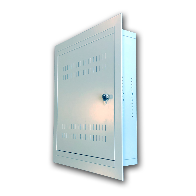 DATACOM 19" rozvaděč pod omítku 4U+2U/150mm (plech)