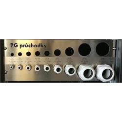 DATACOM Kabelová průchodka  PG11 (5 - 10 mm) šedá