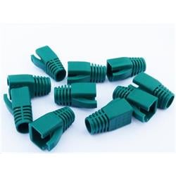 DATACOM Návlek pro plug RJ45 (CAT6A,CAT7) zelený (10ks)