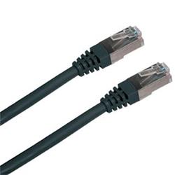 DATACOM Patch cord FTP CAT5E 1m černý