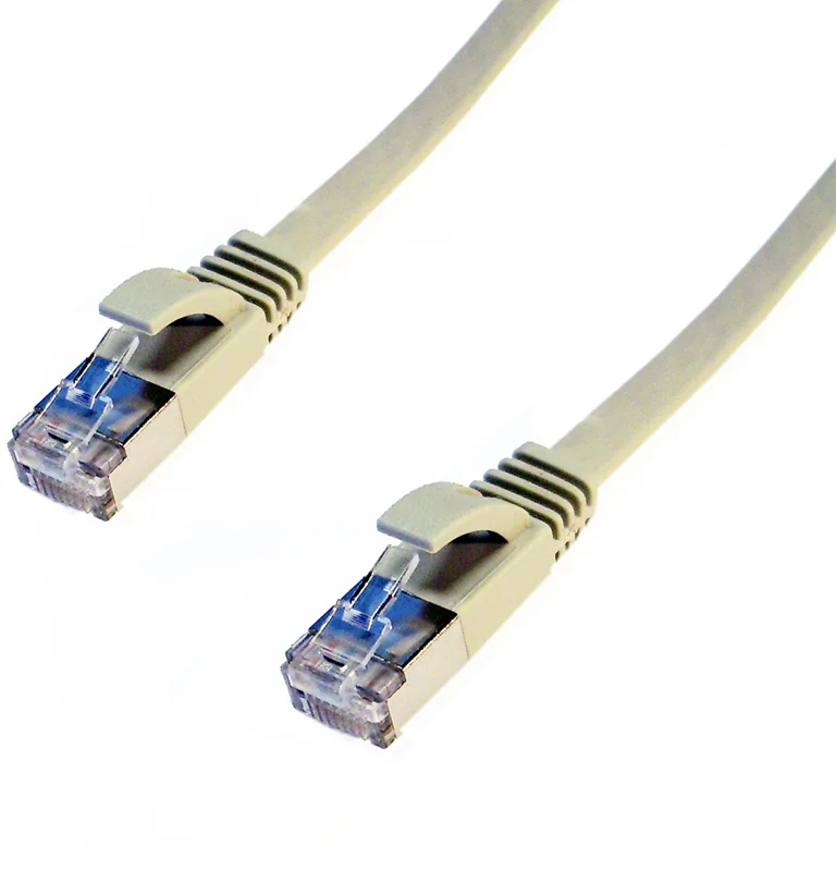 DATACOM Patch kábel FTP CAT6 3m sivý FLAT plochý