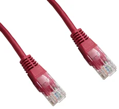 DATACOM Patch kábel UTP CAT5E 1m červený